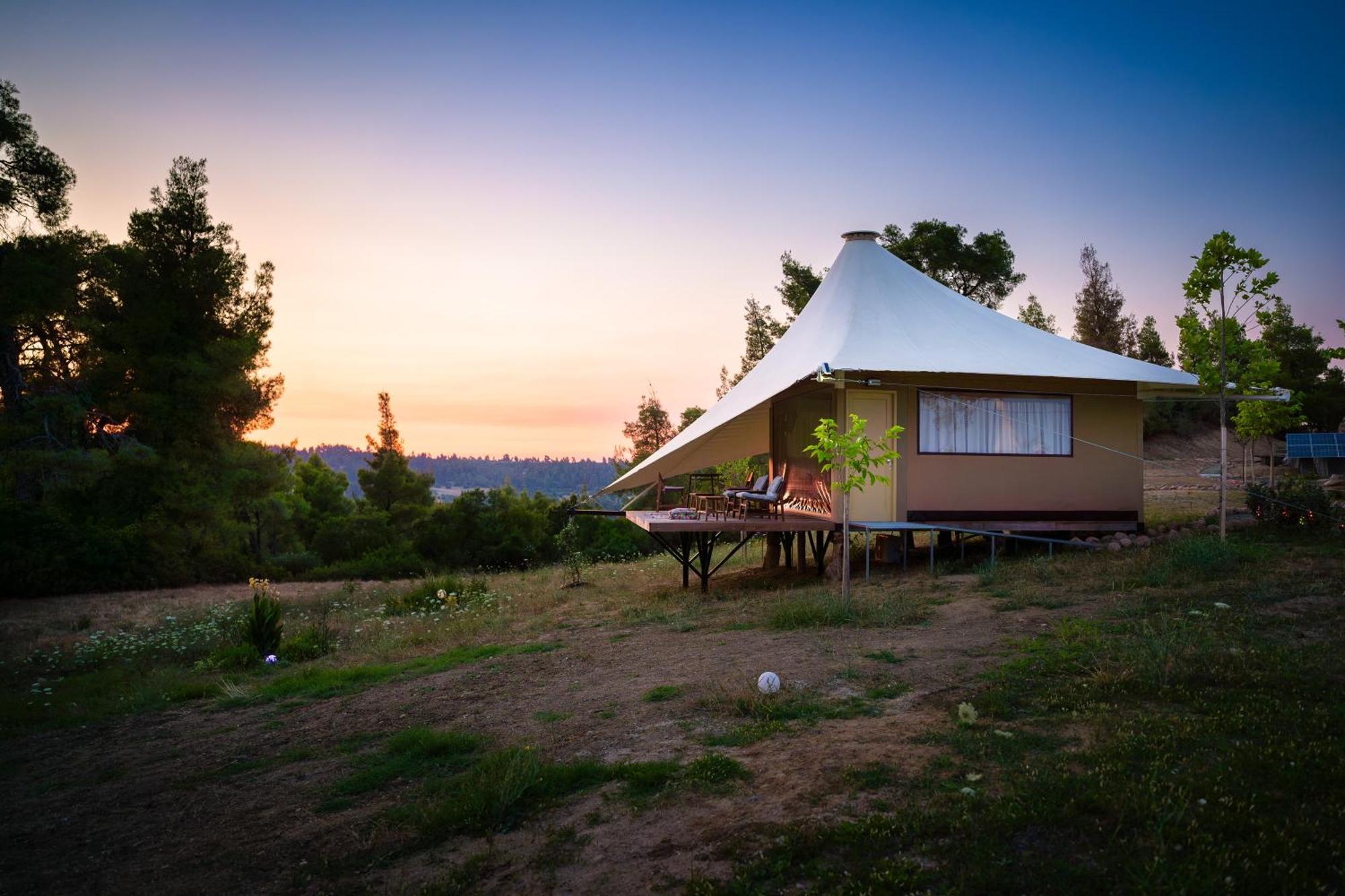 Hotel iCamp Glamping Paliouri Polychrono Esterno foto