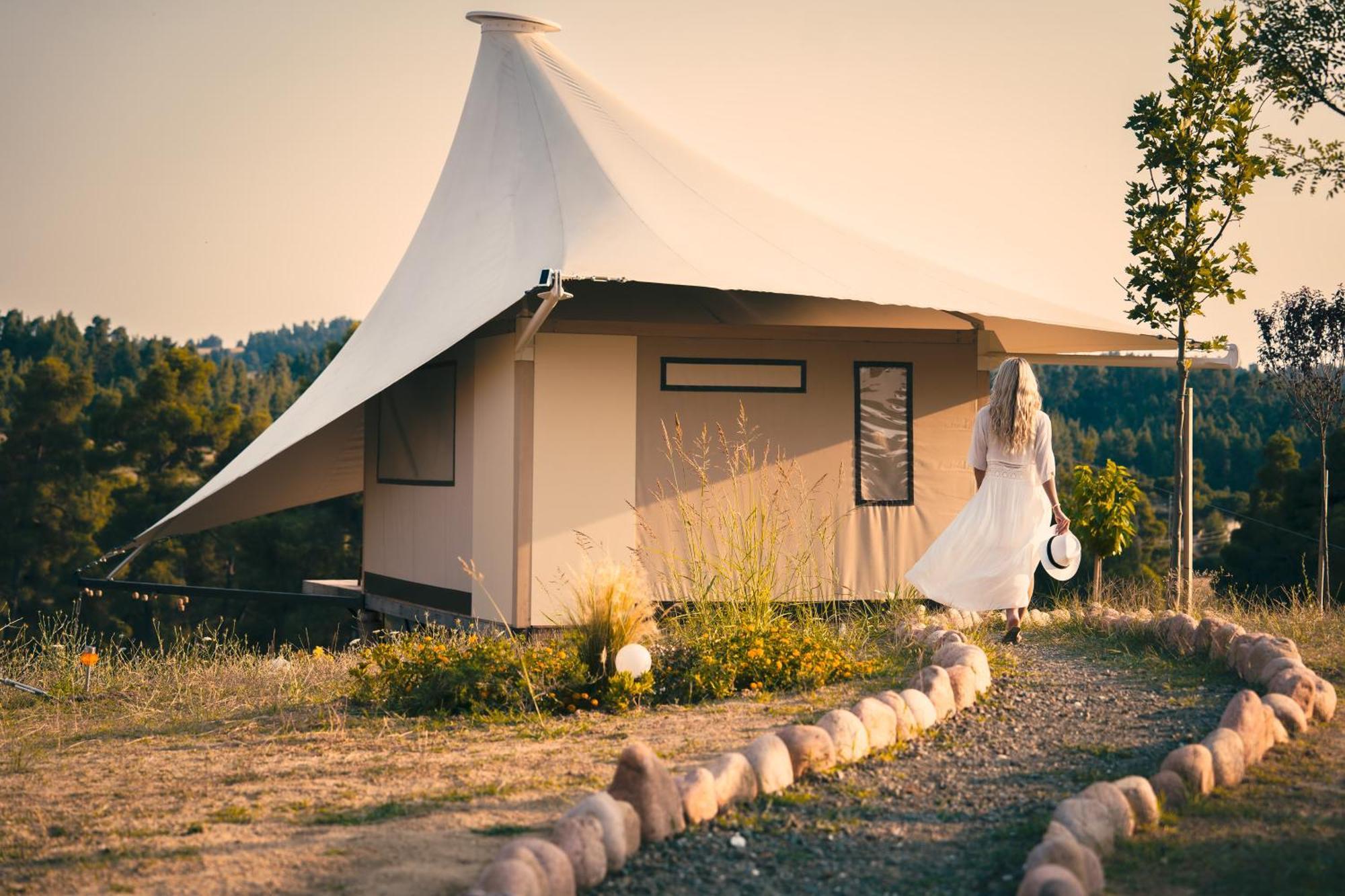 Hotel iCamp Glamping Paliouri Polychrono Esterno foto