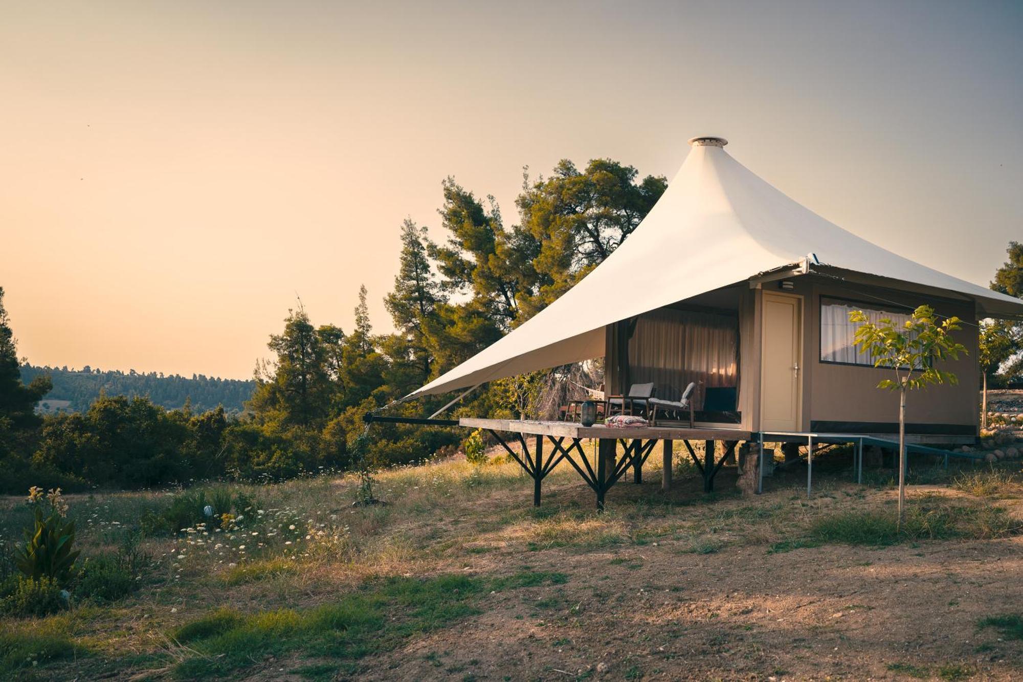 Hotel iCamp Glamping Paliouri Polychrono Esterno foto