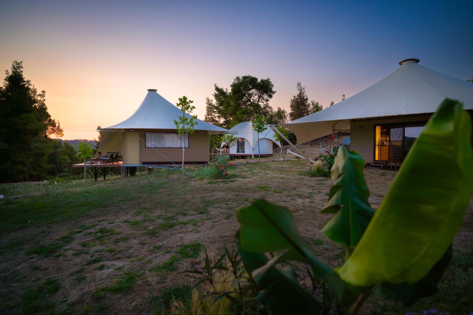 Hotel iCamp Glamping Paliouri Polychrono Esterno foto