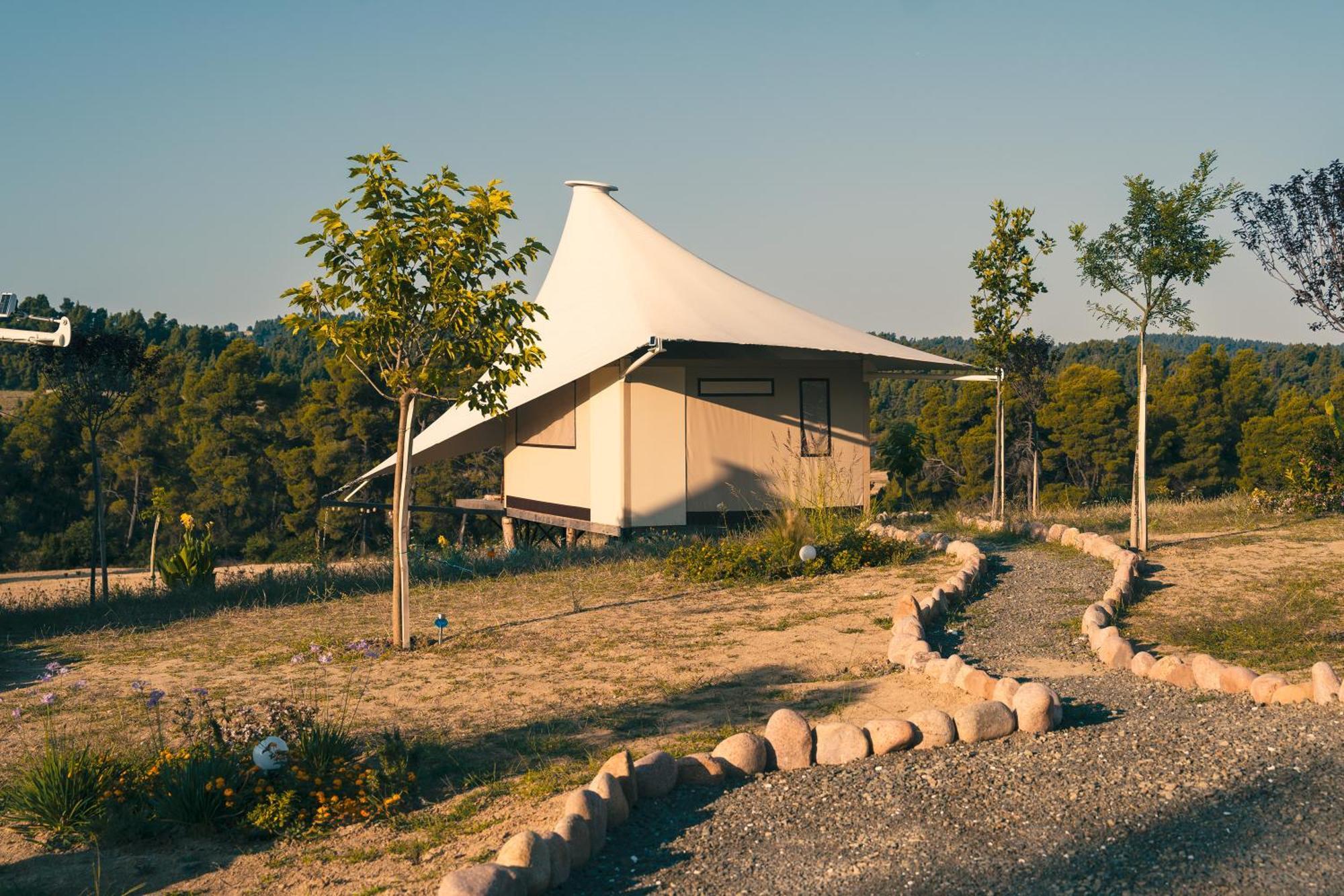 Hotel iCamp Glamping Paliouri Polychrono Esterno foto