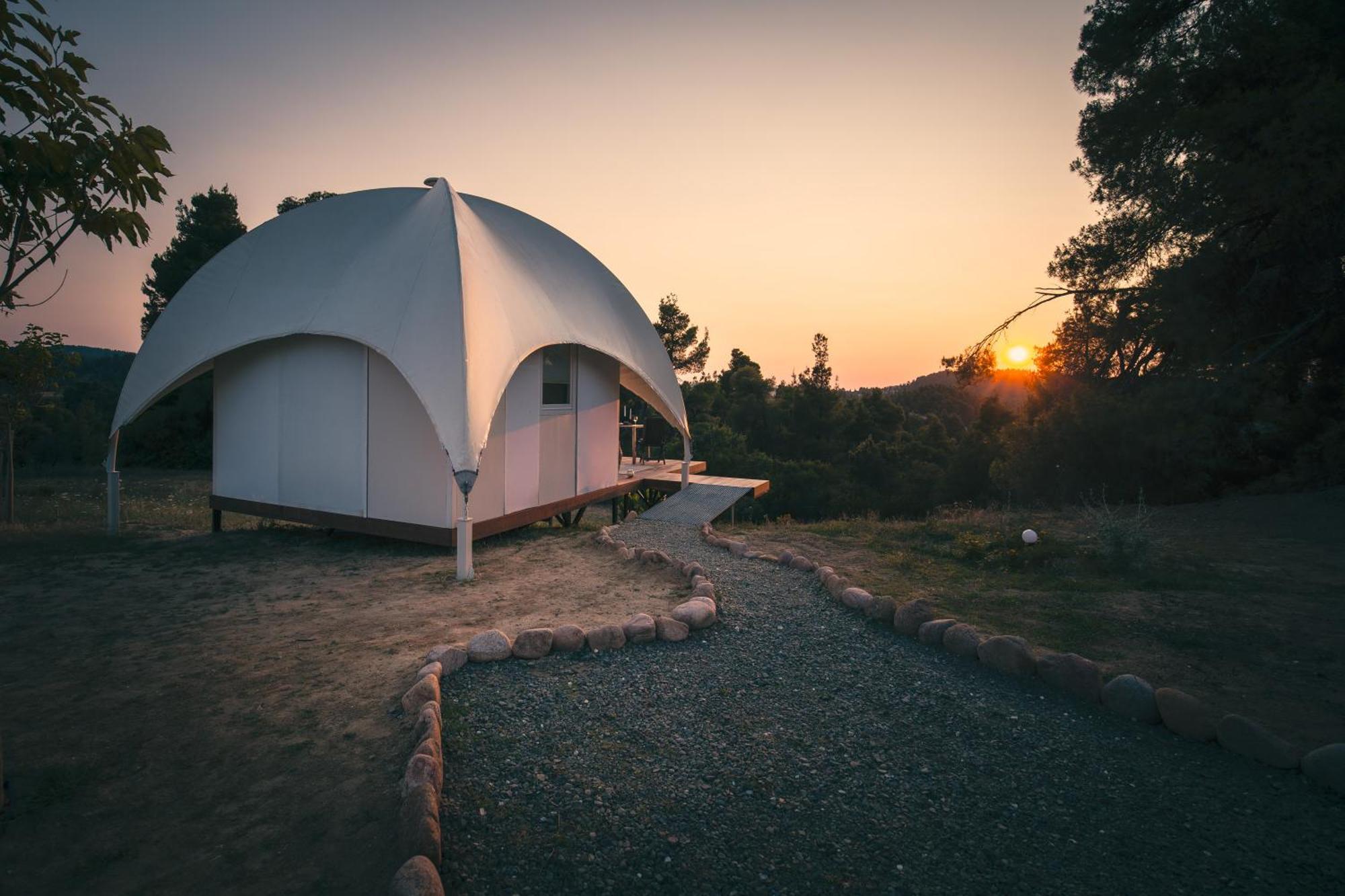 Hotel iCamp Glamping Paliouri Polychrono Esterno foto