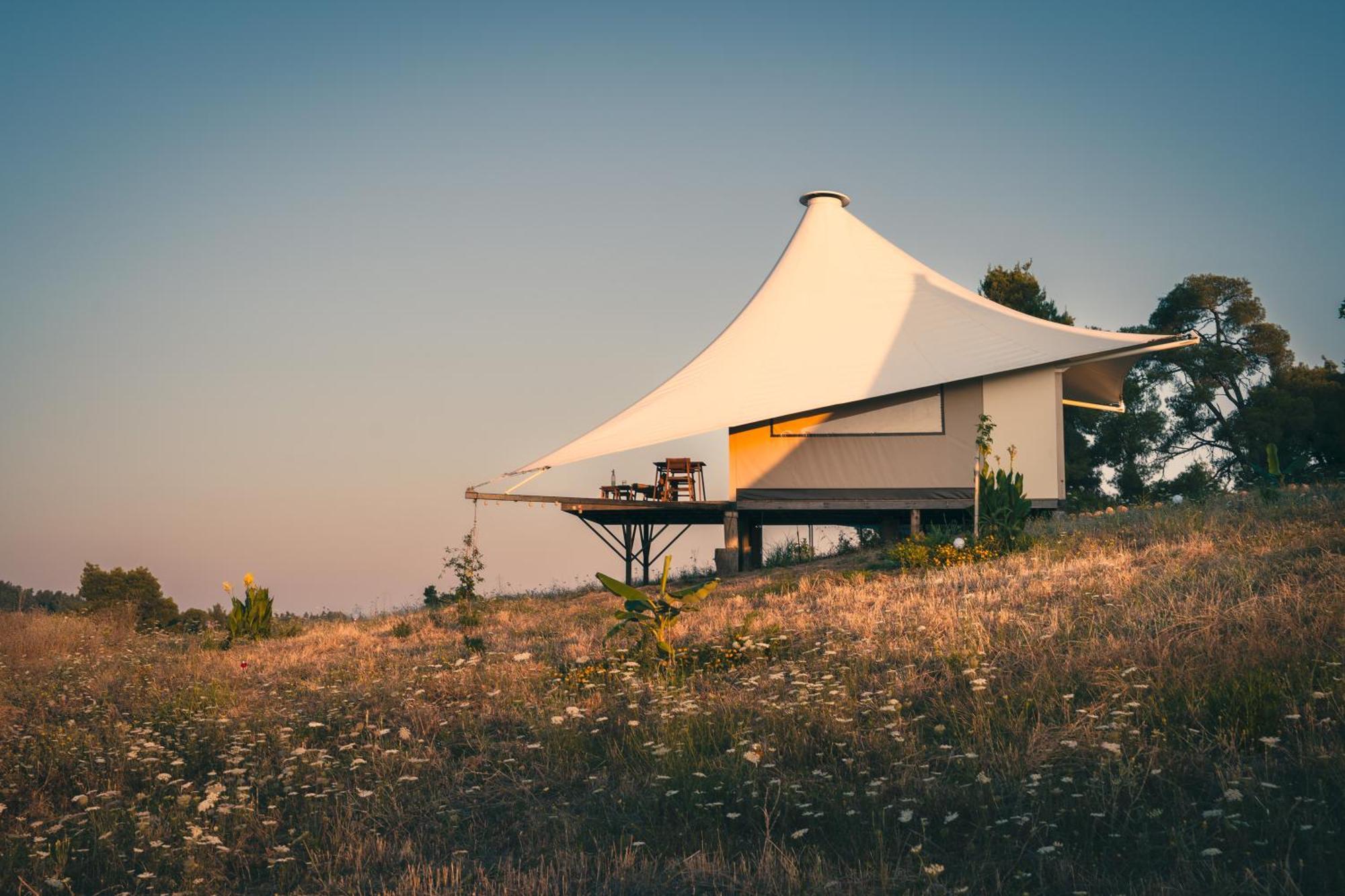 Hotel iCamp Glamping Paliouri Polychrono Esterno foto